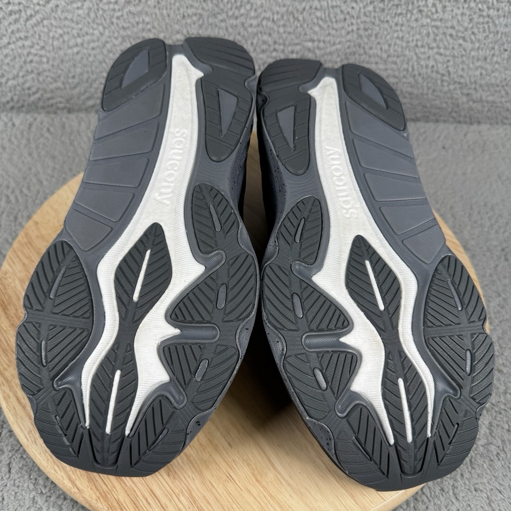 Saucony Hurricane 24 Mens Size 11 Black Shadow Road Running Shoes S20933-101 - Picture 7 of 12